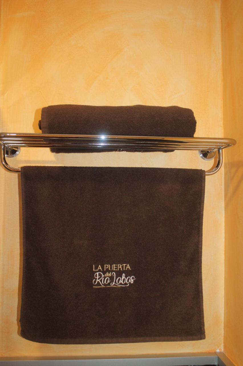 Casa Rural La Puerta Del Rio Lobos San Leonardo de Yagüe Exteriör bild