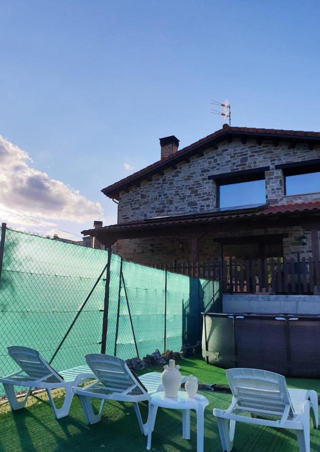 Casa Rural La Puerta Del Rio Lobos San Leonardo de Yagüe Exteriör bild